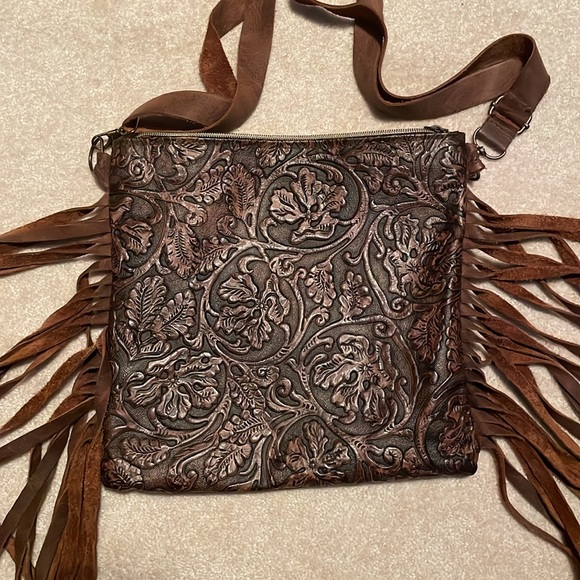 TTT Leathergoods fringe bag - Picture 4 of 5